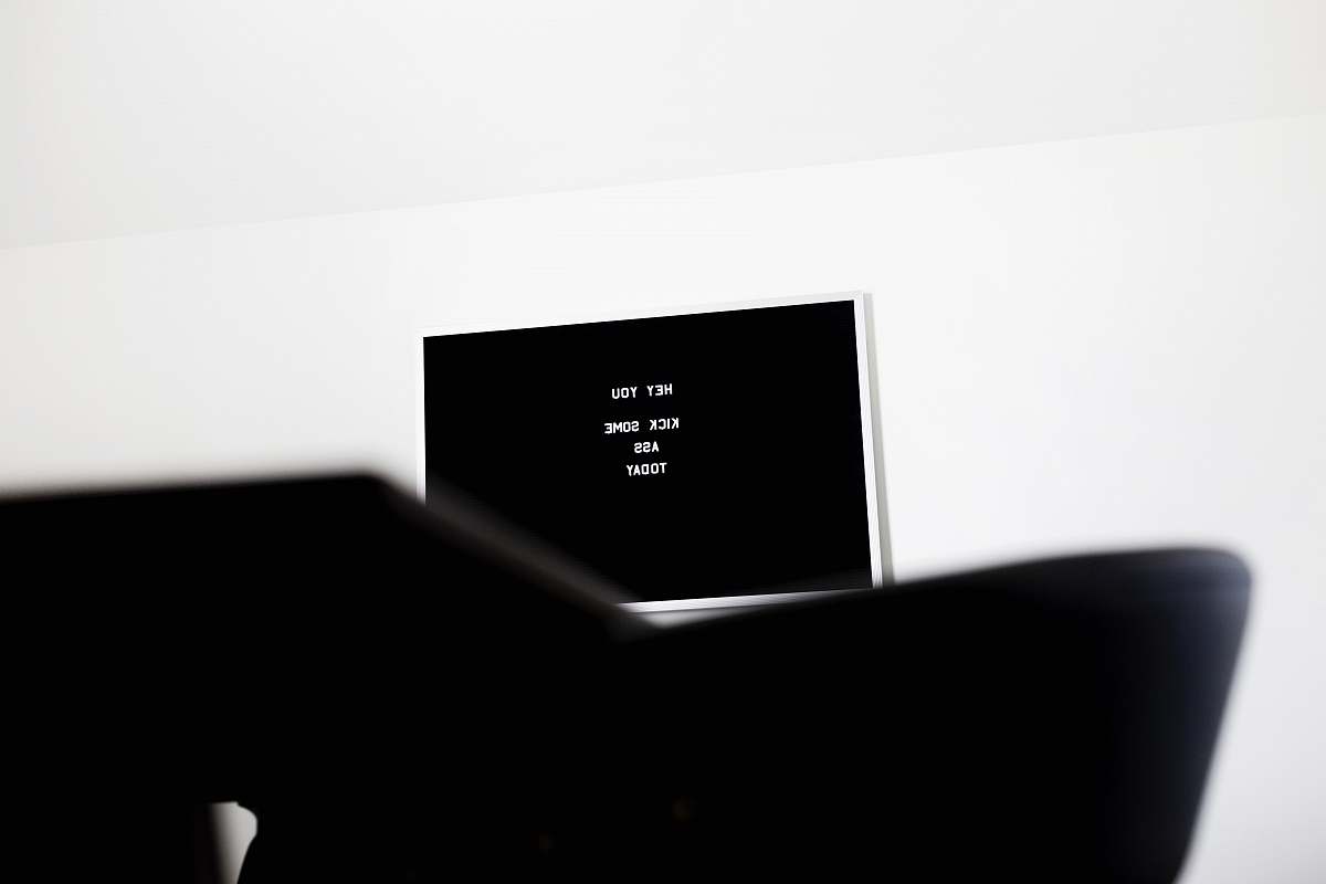 foxfuel creative white flat screen television on white wall nashville